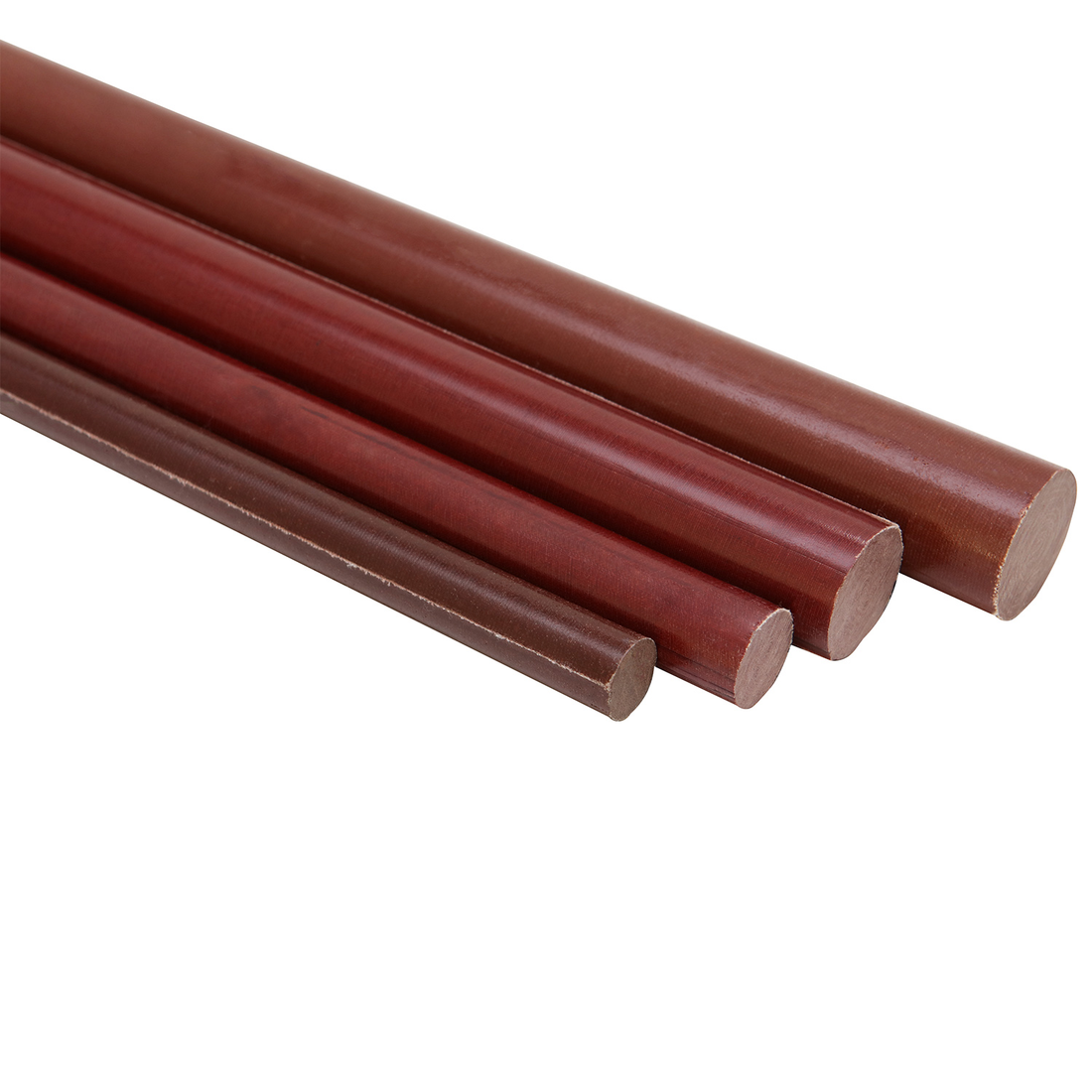 High-quality phenolic cotton cloth rods in various diameters for electrical insulation |RDS